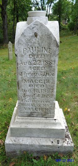 Pauline Vallier 1880 1881 Mémorial Find a Grave