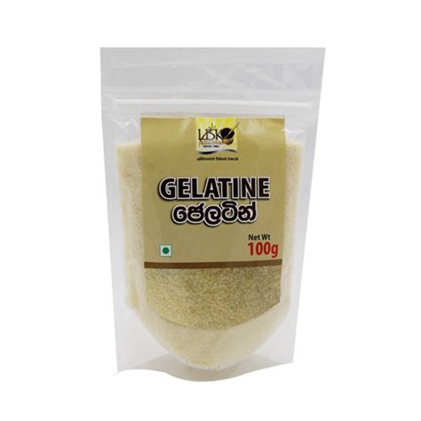 Gelatine 100g ජෙලටින් – lbk