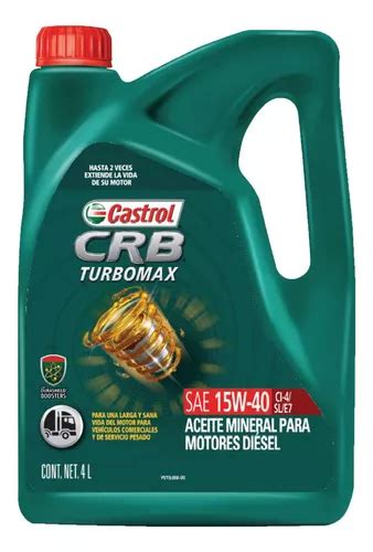 Aceite Castrol Crb W Turbomax Ci Sl E Camion Lts