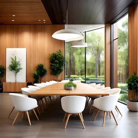 Premium Photo | Modern contemporary meeting conference room modern ...