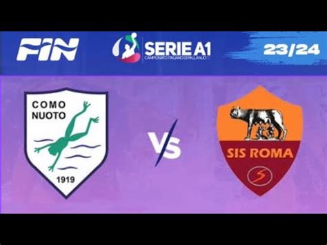 ASD COMO NUOTO SIS ROMA 6 18 YouTube