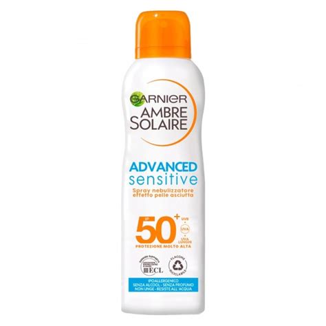 Spray Nebulizzatore IP 50 Advanced Sensitive Garnier Ambre Solaire