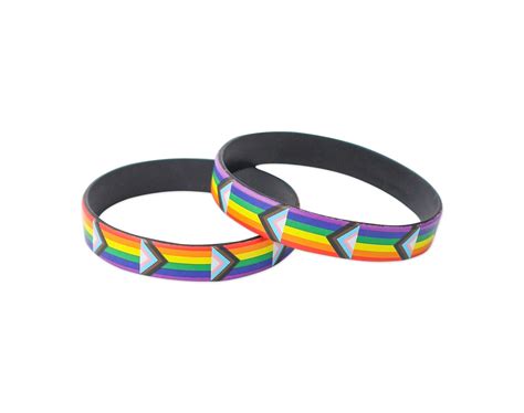 Daniel Quasar Flag Silicone Bracelet Wholesale Gay Pride Wristbands