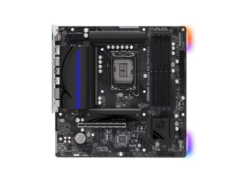 Asrock B M Pg Riptide Lga Ddr Micro Atx Motherboard Newegg