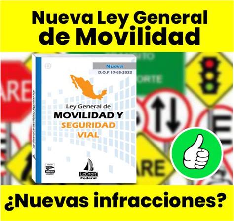 Nueva Ley General De Movilidad Y Seguridad Vial Nuevas Infracciones