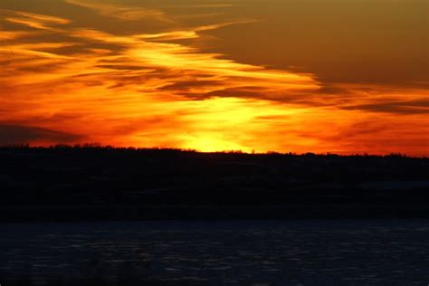 Lake Sakakawea Sunset Skyspy Photos Images Video