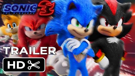 Sonic The Hedgehog 3 2024 Trailer June - Loren Jenelle