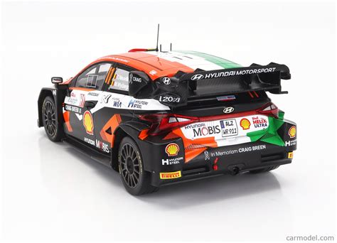 IXO MODELS 18RMC160A 22 Escala 1 18 HYUNDAI I20 N RALLY1 TEAM SHELL