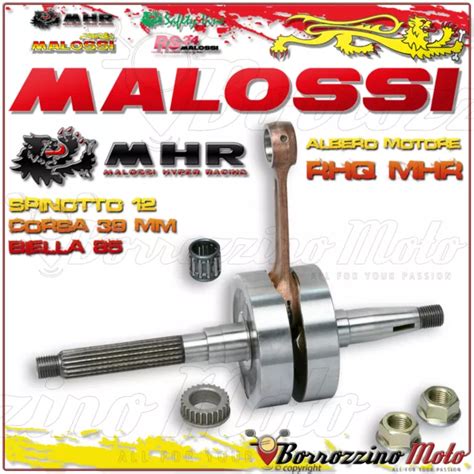 Malossi Vilebrequin Rhq Mhr Axe De Piston Gilera Typhoon