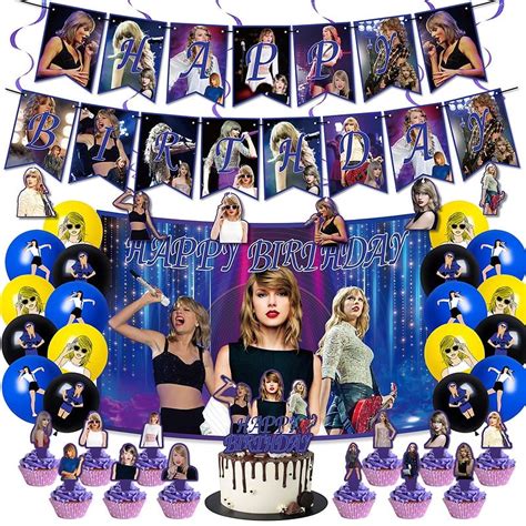 Taylor Swifts Birthday Decorations Taylor Swifts Party Decorations