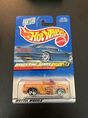 Hot Wheels Snack Time Series Dodge Sidewinder Pop Corn Yellow EBay