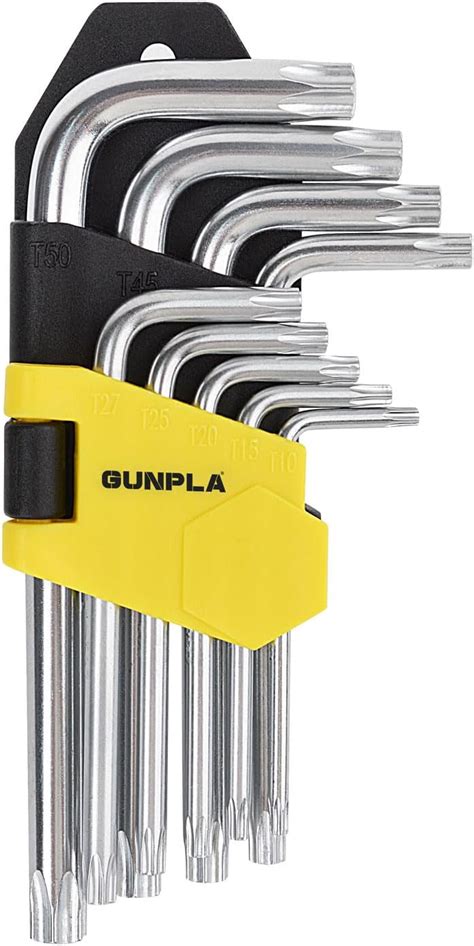 Bondhus Tamper Resistant Hex L Wrenches Set Of Multicolor