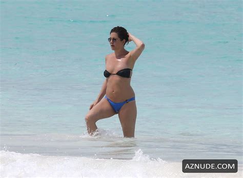 Jennifer Aniston Wearing Bikini On The Beach In The Bahamas June Aznude