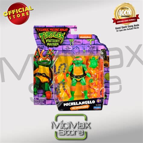 Jual Tmnt Movie Teenage Mutant Ninja Turtles Mayhem Basic Figure 83269 Shopee Indonesia