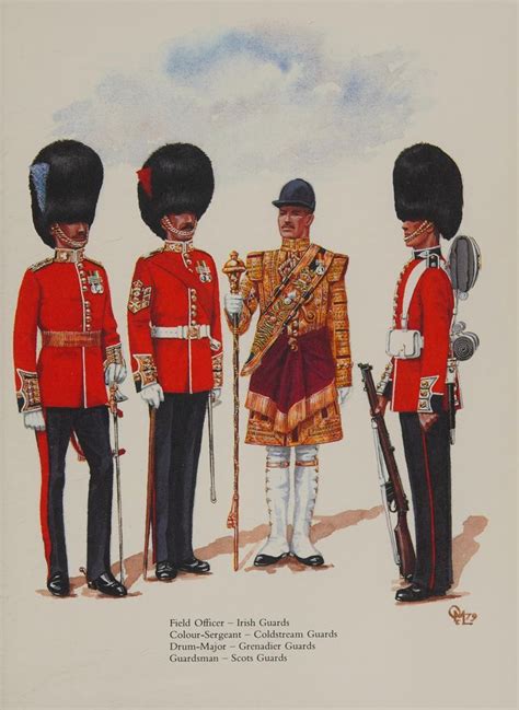 British Army Uniform British Uniforms Scottish Army British Guard