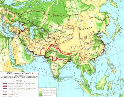 1294 AD The Mongol Empire of Kublai Khan