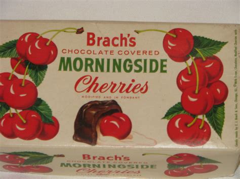 Chocolate Covered Cherries Candy Box Brach's Morningside