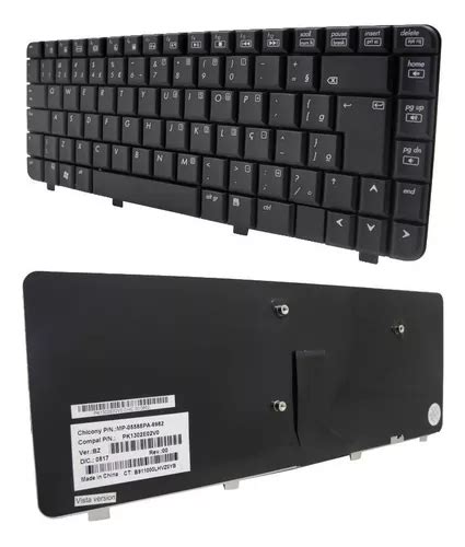 Teclado Hp Compaq Presario C720br C715br C765br C730br Cor Preto