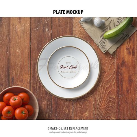 Free PSD | Plate mockup