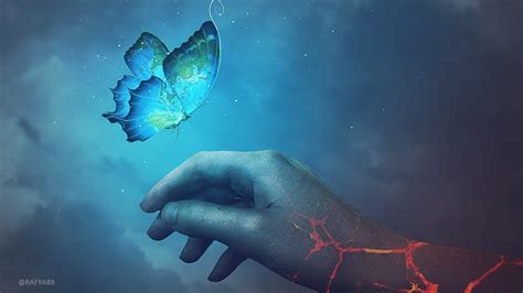 (HOPE) Butterfly Effect Photo Manipulation Photoshop Tutorial ...