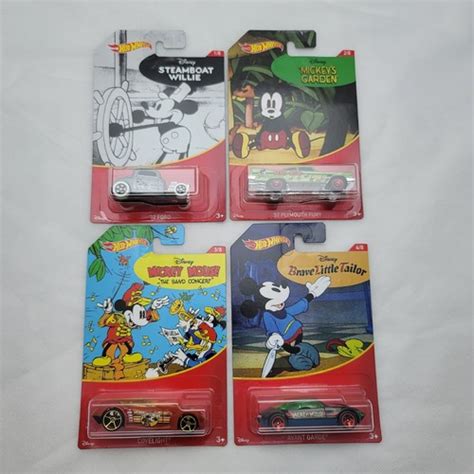 BNIB Hot Wheels Disney Mickey Mouse Complete Set GDG EBay