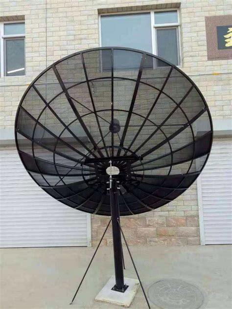 C Ku Band 2 4m Aluminum Mesh Dish Antenna China Aluminum Mesh Dish