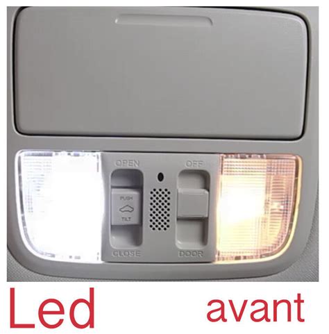 Pour Honda CRZ CR Z 4 Ampoules LED Blanc Miroirs Courtoisie Pare