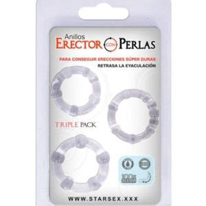 Anillo Erector Con Perlas Kamadeva Sex Shop