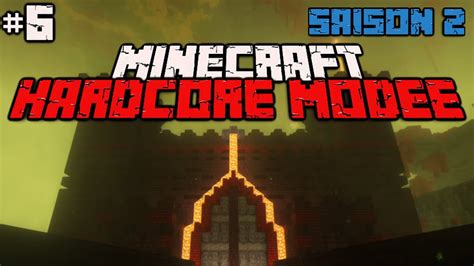 Vais je survivre au Nether Minecraft HARDCORE modée S2 6 YouTube