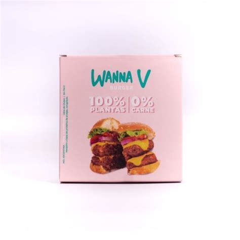 HAMBURGUESAS VEGANAS Y SIN TACC X 2 UNIDADES WANNA V Alma Verde