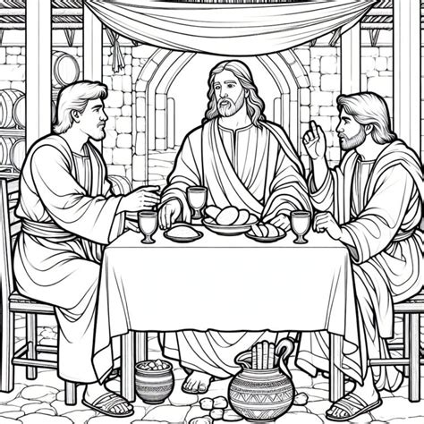 10 Road To Emmaus Coloring Pages Ideas Color Me Pages