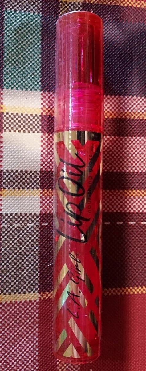 La Girl Lip Gloss Oil Shimmer Cherry 01 Oz Ebay