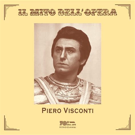 Il Mito Dell Opera Piero Visconti Live Album By Piero Visconti