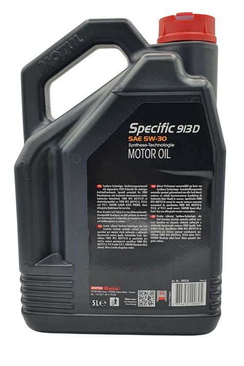 Motul Specific Ford WSS-M2C913-D 5W-30 5 Liter | G11595387