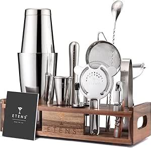 Amazon Etens Mixology Bartender Kit Bar Tool Set Cocktail Making