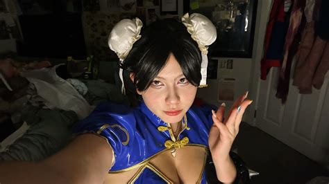 SF Chun Li Derivative Sexy Lingerie Bunny Costume Bodysuit And Top With Thigh Socks