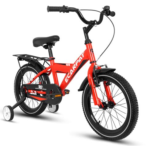 Ambifirner 16 Inch Kids Bike For 3 5 Years Girls With Handbrake