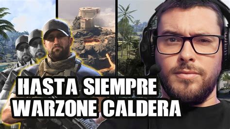 Despedimos Warzone Caldera Adios Youtube