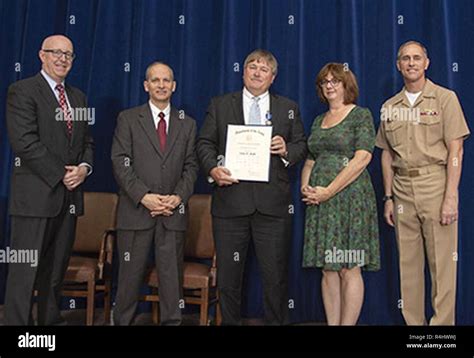 Donald Mccormack From Left Executive Director Naval Surface And Undersea Warfare Centers