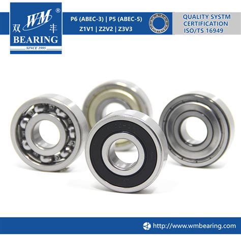 Zz Rs Emq Electric Motor Deep Groove Ball Bearing China Emq