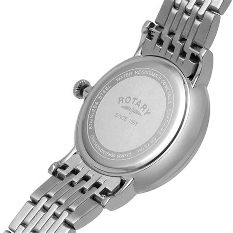 Rotary Rotary Windsor Watch Silver And Blue Watchshop