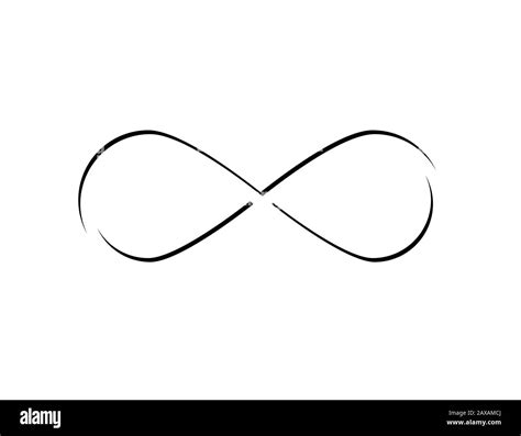 Vector De Simbolo Infinito Imágenes De Stock En Blanco Y Negro Alamy