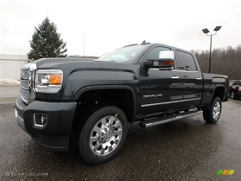 Dark Slate Metallic Gmc Sierra Hd Denali Crew Cab X