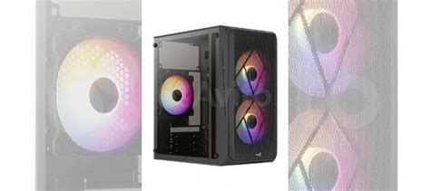 Корпус AeroCool CS-107 CS-107-A-BK-V2 черный купить в Элисте ...
