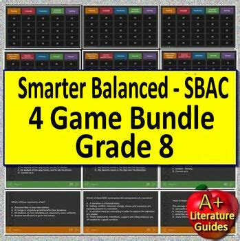 Th Grade Smarter Balanced Test Prep Sbac Ela Practice Assessment