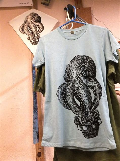 Noosh Studios Creates Unique Hand Printed T Shirts From A Growing