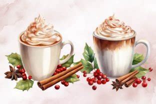 Hot Chocolate Watercolor Graphic By Fomo Creative Creative Fabrica