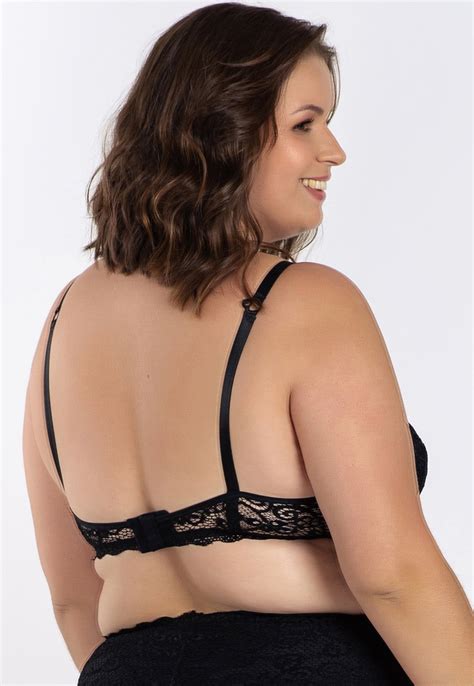 Sutiã Amamentação Click Plus Size Concept Lingerie Preto Preto