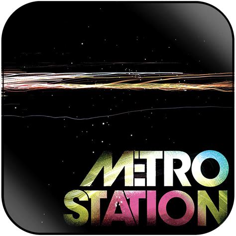 Metro Station Metro Station Album Cover Sticker