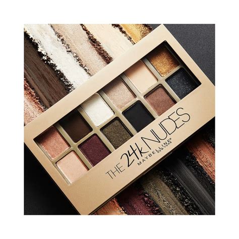 Palette Fards Paupi Res Karat The Nudes Maybelline Saga Cosmetics